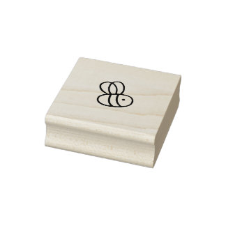 Gina's Bijen 2 Rubberstempel