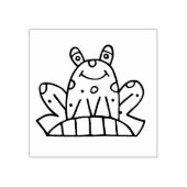 Gina's Frog Rubberstempel (Afrduk)