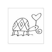 Gina's Turtle 2 Rubberstempel (Afrduk)