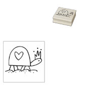 Gina's Turtle Rubberstempel (Gestempeld)