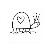 Gina's Turtle Rubberstempel (Afrduk)