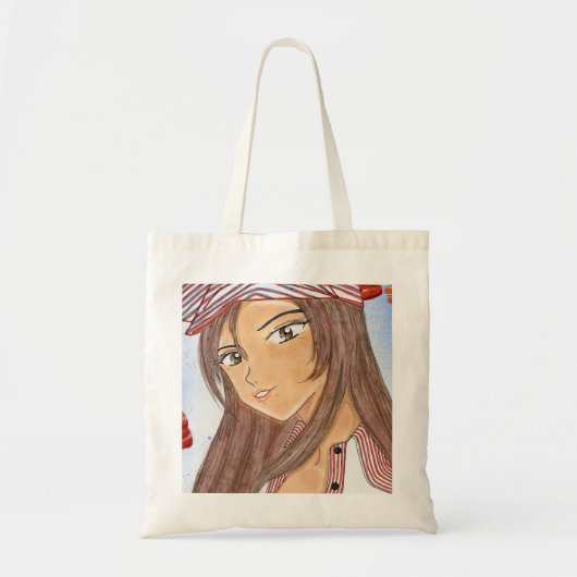 Ginessa Digs Tomaten Tote Bag (Voorkant)