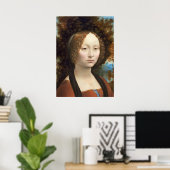 Ginevra de' Benci, c. 1474-78 Poster (Thuiskantoor)