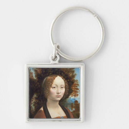 Ginevra de' Benci, c. 1474-78 Sleutelhanger (Voorkant)