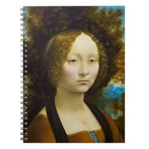 Ginevra de' Benci door Leonardo da Vinci Notitieboek