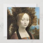Ginevra de' Benci Leonardo da Vinci (Voorkant)