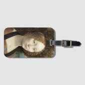 Ginevra de' Benci Leonardo da Vinci Bagagelabel (Voorkant (horizontaal))