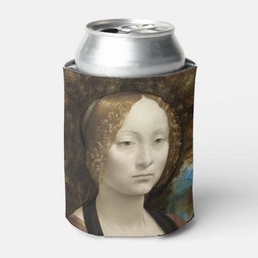 Ginevra de' Benci Leonardo da Vinci Blikjeskoeler (Blikje Voorkant)
