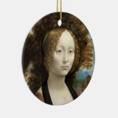 Ginevra de' Benci Leonardo da Vinci Keramisch Ornament (Rechts)