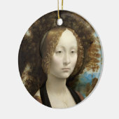 Ginevra de' Benci Leonardo da Vinci Keramisch Ornament (Links)