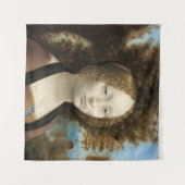 Ginevra de' Benci Leonardo da Vinci   Wandkleed (Voorkant (horizontaal))