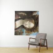 Ginevra de' Benci Leonardo da Vinci   Wandkleed (In Situ (horizontaal))