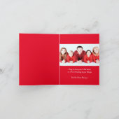 Ging naar het strand met kangaroo Kerstmis Feestdagen Kaart (Binnen)