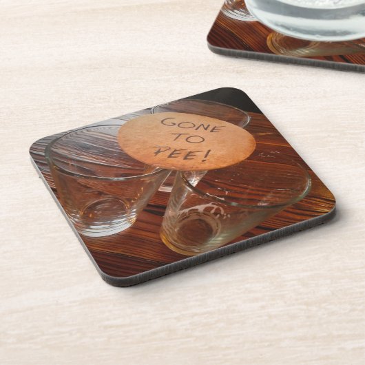 Ging naar PEE! Bier Onderzetter (Linkerzijde)