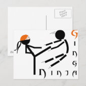 Ginga Ninja Briefkaart (Voorkant / Achterkant)