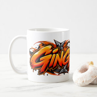 Ginga Ninja – Grappige Ginger & Rosshaard Koffiemok