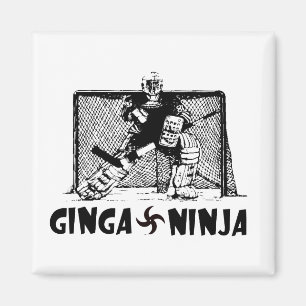 Ginga Ninja - Hockey Goalie Magneet