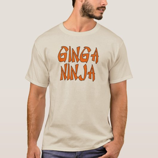 GINGA NINJA. T-SHIRT (Voorkant)