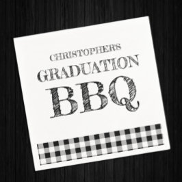 Gingang BBQ voor afstudeerders Servet