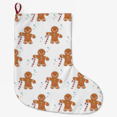 Gingee Gingerbread fun Grote Kerstsok (Voorkant)