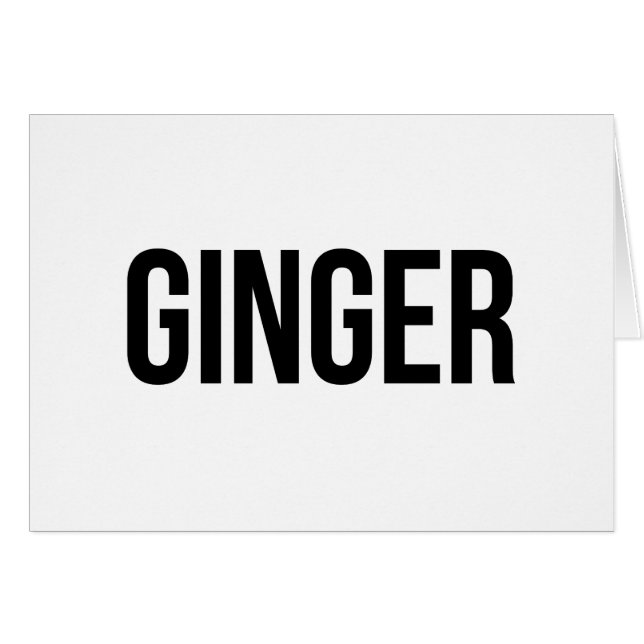 Ginger (Voorkant Horizontaal)