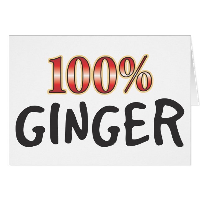 Ginger 100 % (Voorkant Horizontaal)