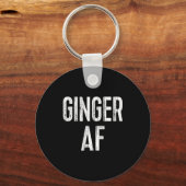 Ginger Af T-shirt Ierse Mannen Vrouwen St Patricks Sleutelhanger (Voorkant)