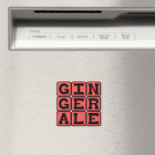 Ginger Ale, hoogstaand geneesmiddel tegen maagpijn Magneet (Insitu (Vaatwasser))