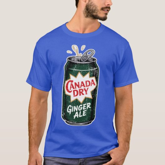 Ginger Ale Soda kan zijn T-shirt (Voorkant)