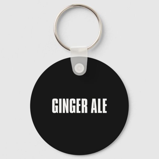 Ginger Ale Thanksgiving Kostuum Grappige Dranken E Sleutelhanger (Voorkant)