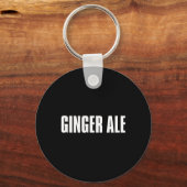 Ginger Ale Thanksgiving Kostuum Grappige Dranken E Sleutelhanger (Voorkant)