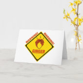 Ginger Alert. Kaart (Gele Bloem)