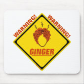 Ginger Alert. Muismat (Voorkant)