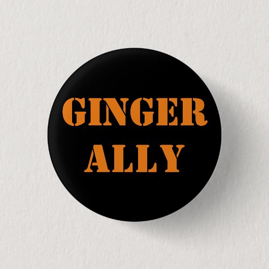 Ginger Ally 3 cm rondebadge Ronde Button 3,2 Cm (Voorkant)