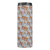 Ginger and White cat Thermal Tumbler Thermosbeker (Achterkant)