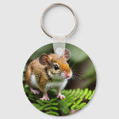 Ginger Australian Hopping Mouse, Keyring Sleutelhanger (Achterkant)