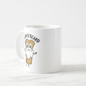 Ginger Baard Grappig Gingerbread Voedsel Pun Koffiemok (Voorkant links)
