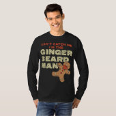 Ginger Baard Man Funny Gingerbread Man T-shirt (Voorkant volledig)