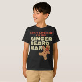 Ginger Baard Man Funny Gingerbread Man T-shirt (Voorkant volledig)