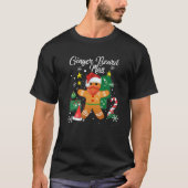 Ginger Beard Man Christmas Pajama Funny Gingerbrea T-shirt (Voorkant)