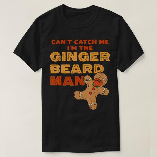 Ginger Beard Man Funny Hipster Chromosome 4 T-shirt (Design voorkant)