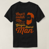 Ginger beard man grappig Hipster slogan voor manne T-shirt (Design voorkant)