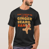 Ginger Beard Man Hipster Chromosome 4 T-shirt (Voorkant)