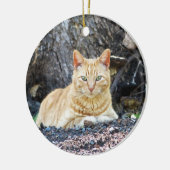 Ginger Boy Keramisch Ornament (Links)