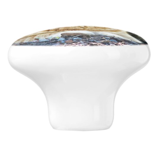 Ginger Boy Keramische Knop (Zijkant)