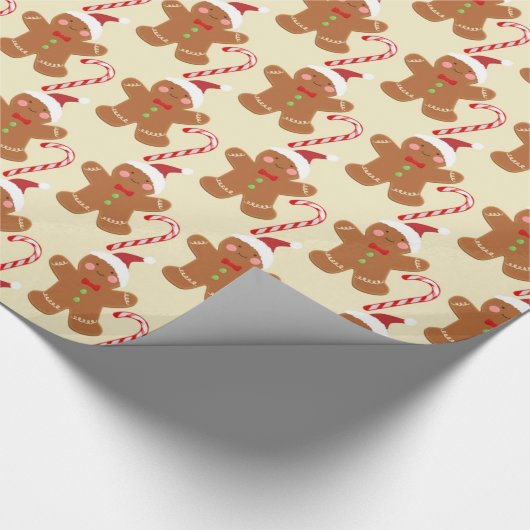 Ginger Bread Cadeaupapier (Hoek)