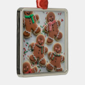 Ginger Bread Cookies Metalen Ornament (Rechts)