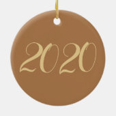 Ginger Bread House Keramisch Ornament (Achterkant)