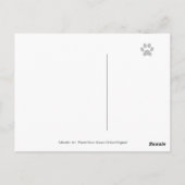 Ginger Bread House Labradors schilderen Briefkaart (Achterkant)