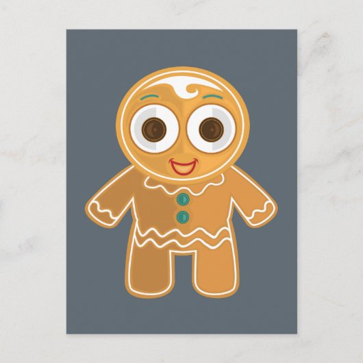 Ginger Bread Man Briefkaart (Voorkant)